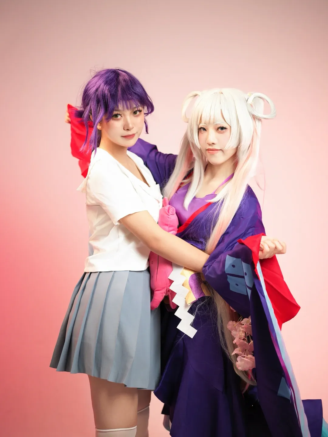 超时空辉夜姬, 彩叶cos, 白丝cosplay, 八千代cos, 七夕cosplay - 第9张