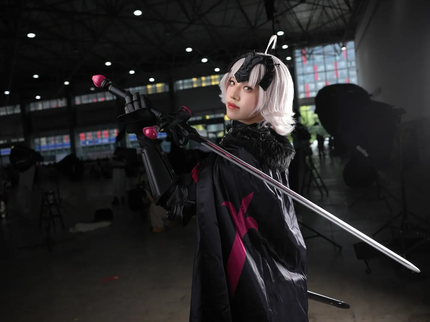 场照, 漫展, Fate, 黑贞德cos, 黑贞德满破 - 第8张