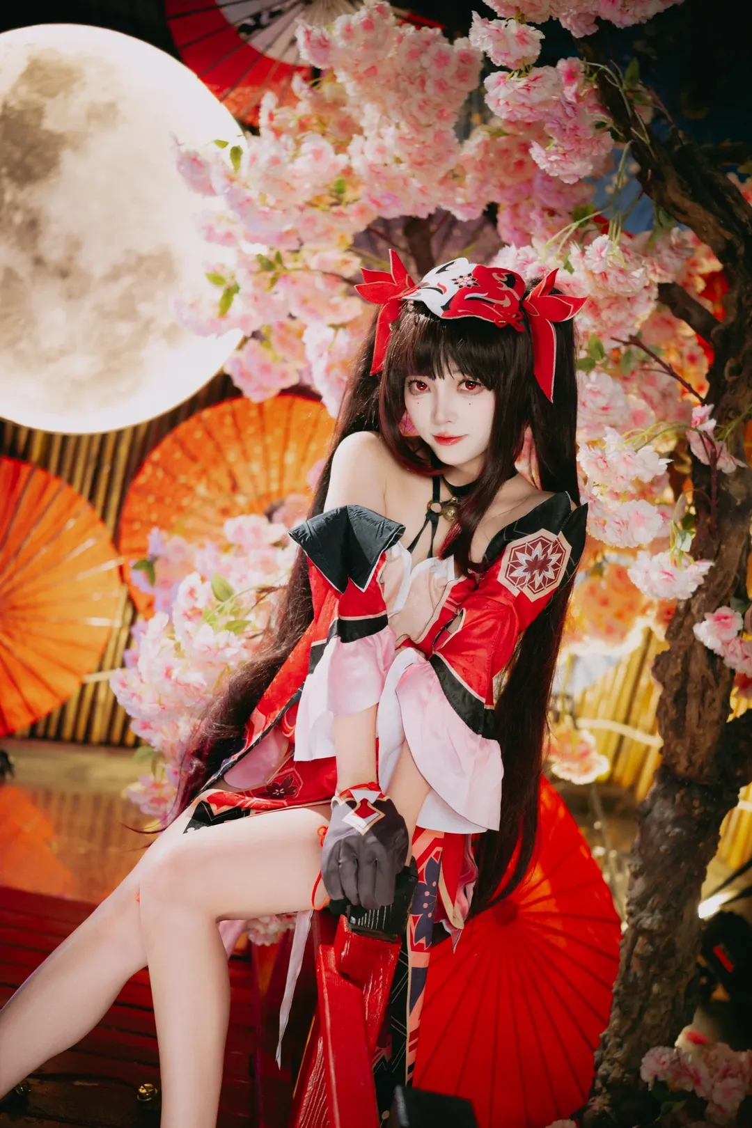 崩壊：スターレイル, 和風撮影, 二次元コスプレ, 花火 コスプレ, 夜景スタジオ撮影 - 1枚目