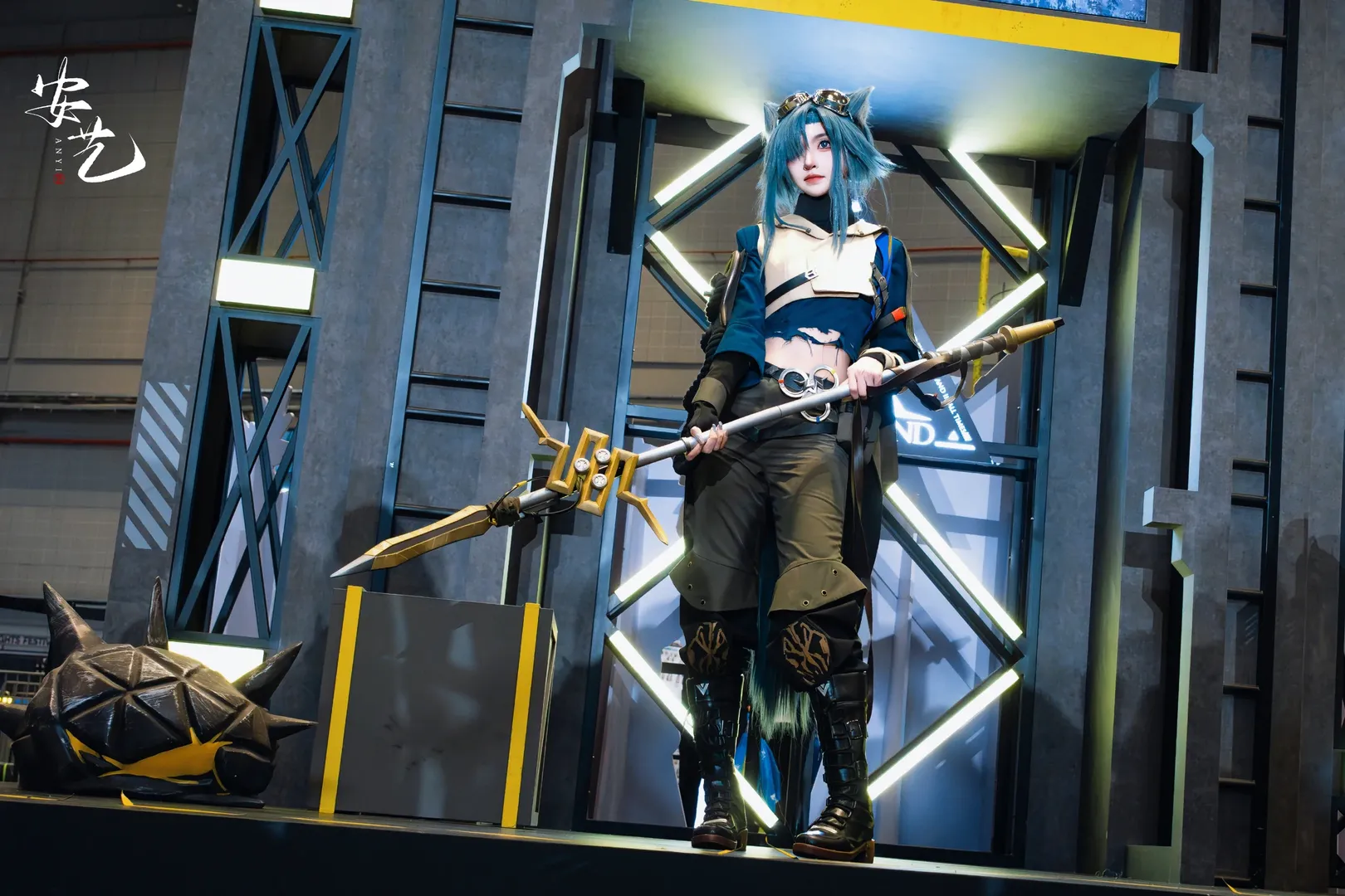 アークナイツ, アニメイベントのコスプレ, アークナイツ カーニバル, 歴陣鋭槍フェン コスプレ, 異格フェン - 2枚目