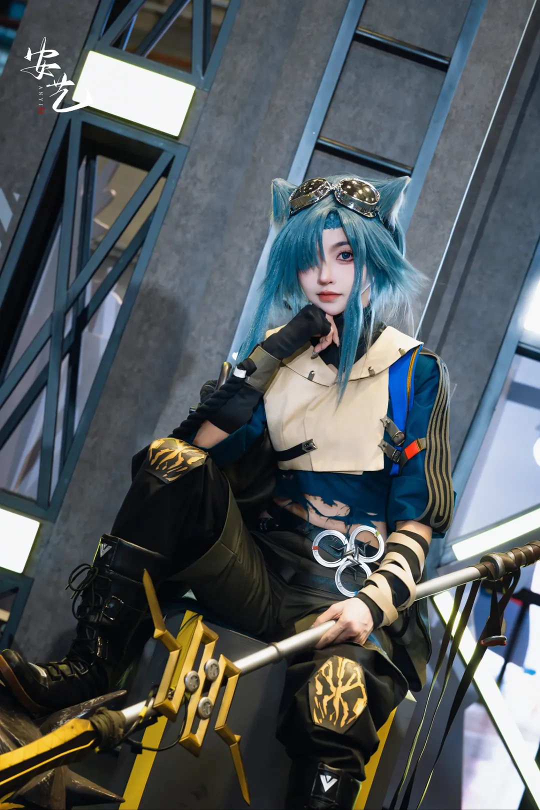 アークナイツ, アニメイベントのコスプレ, アークナイツ カーニバル, 歴陣鋭槍フェン コスプレ, 異格フェン - 5枚目