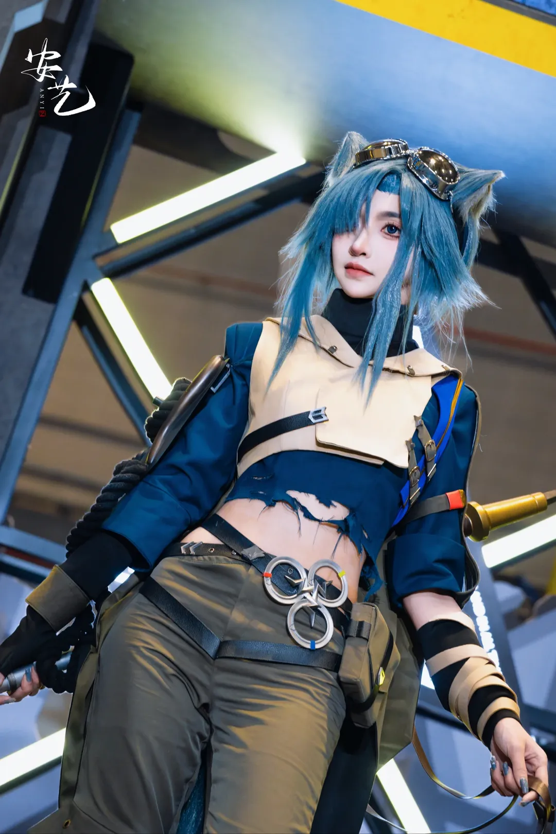 アークナイツ, アニメイベントのコスプレ, アークナイツ カーニバル, 歴陣鋭槍フェン コスプレ, 異格フェン - 9枚目