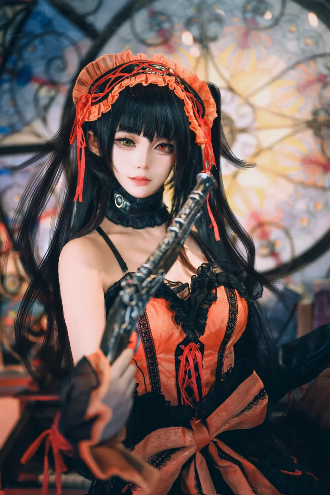 上海约拍, 哥特风cosplay, 黑丝穿搭, 约会大作战, 时崎狂三cos - 第3张