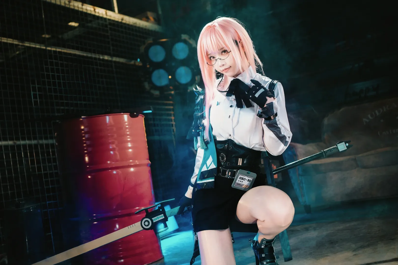 Zenless Zone Zero, 2D, cosplay, Tsukishiro Yanagi cosplay, Round-frame glasses cosplay - Image 2