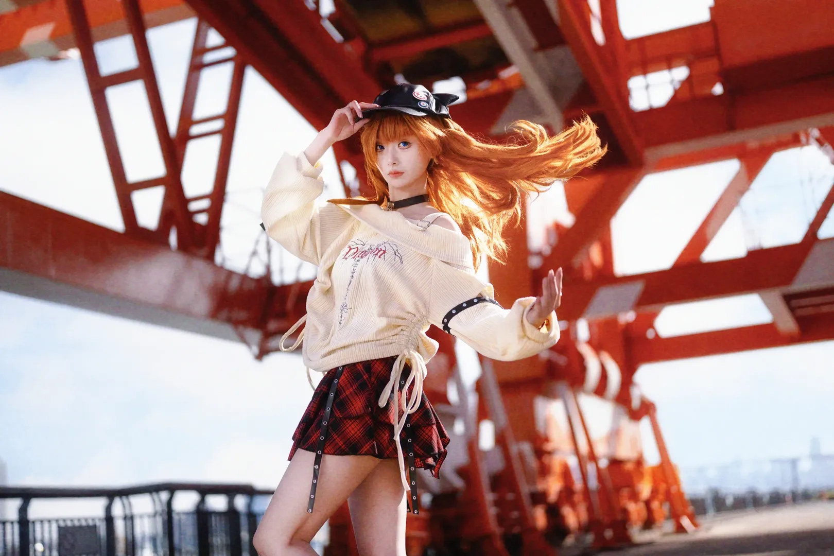 cosplay, 上海约拍, 明日香cos, 新世纪福音战士, 工业风摄影 - 第3张