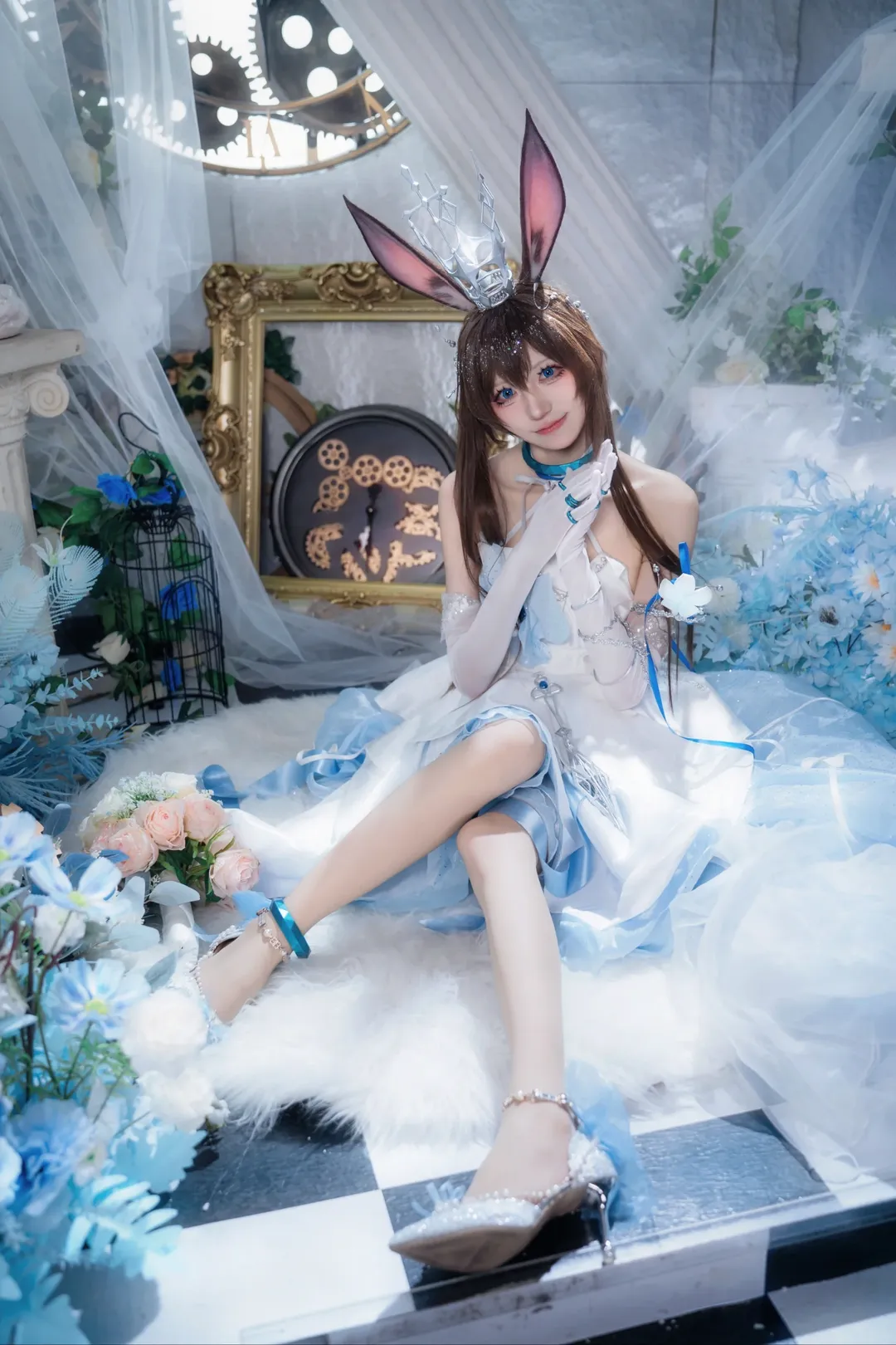 二次元, アークナイツ, 音律聯覚, アーミヤ コスプレ, ストッキング - 10枚目