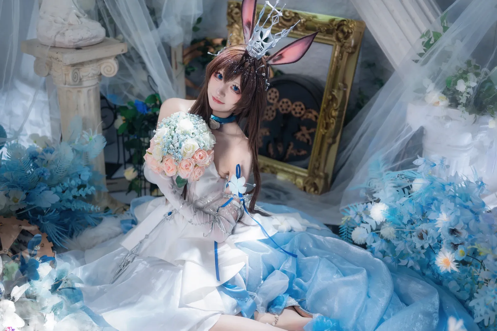 二次元, アークナイツ, 音律聯覚, アーミヤ コスプレ, ストッキング - 2枚目