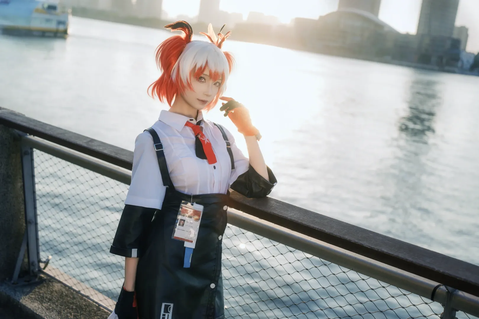 明日方舟, 上海约拍, cosplay摄影, 丝袜, 菲亚梅塔cos - 第6张