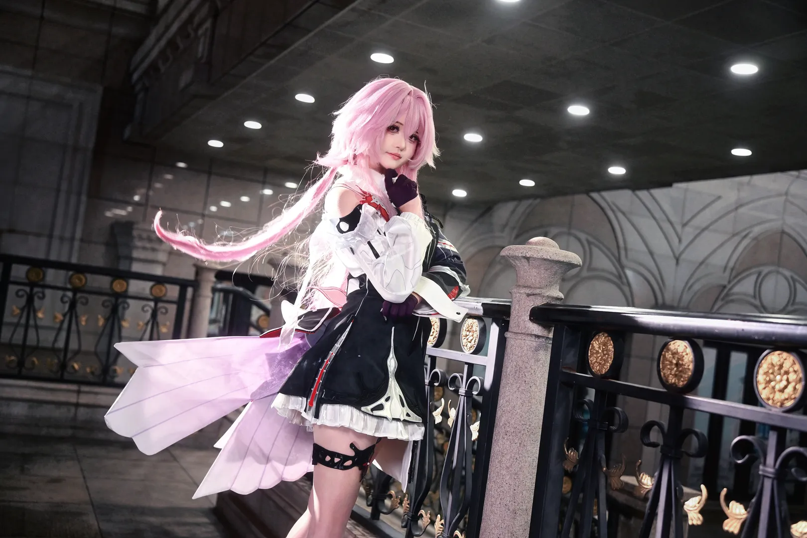 崩坏星穹铁道, 二次元cos, 长夜月cos, 夜景人像, cosplay摄影 - 第2张