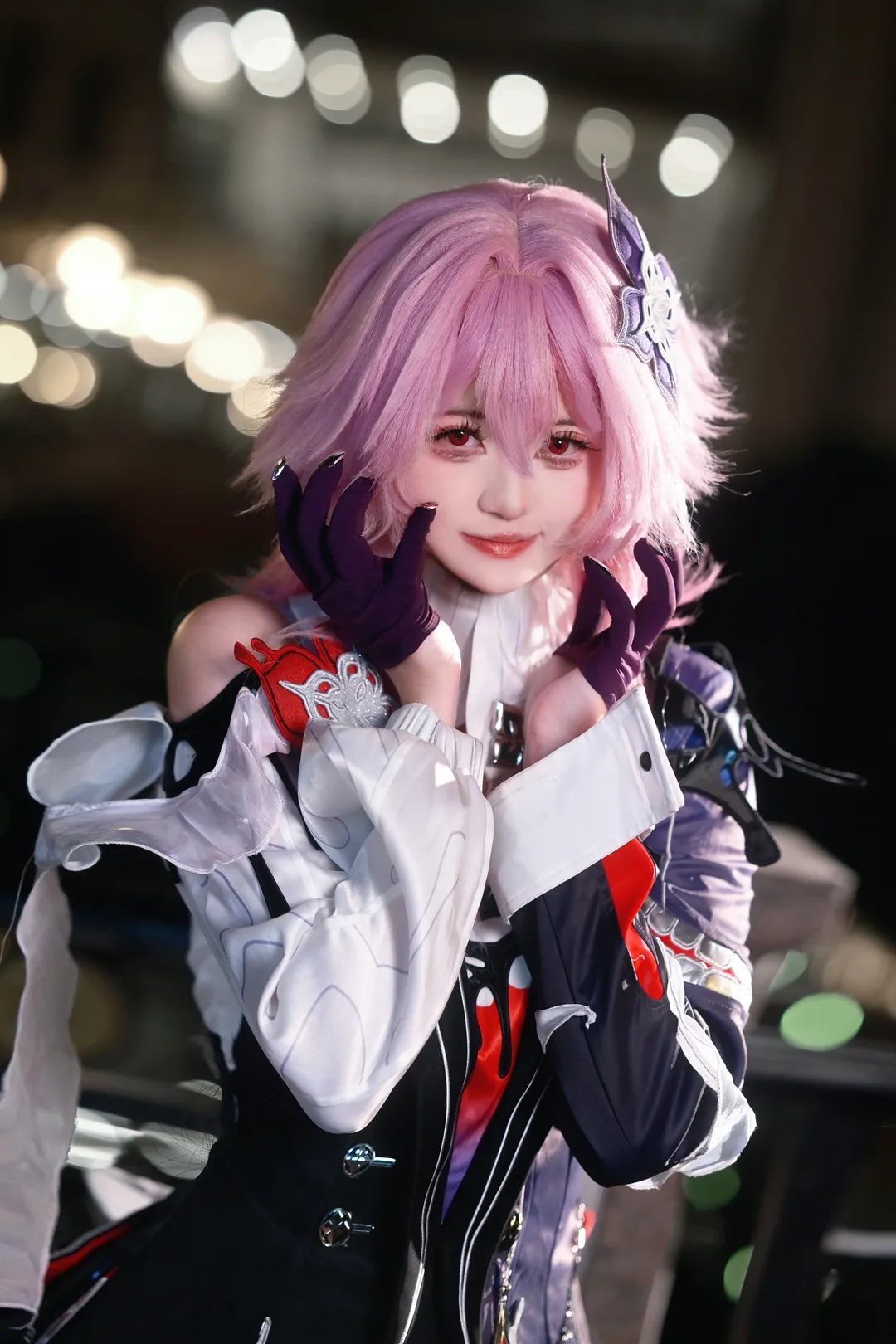 崩坏星穹铁道, 二次元cos, 长夜月cos, 夜景人像, cosplay摄影 - 第3张