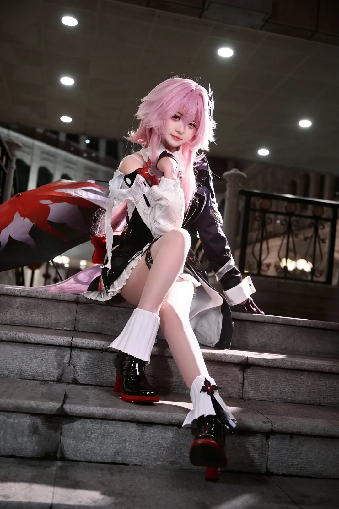 崩坏星穹铁道, 二次元cos, 长夜月cos, 夜景人像, cosplay摄影