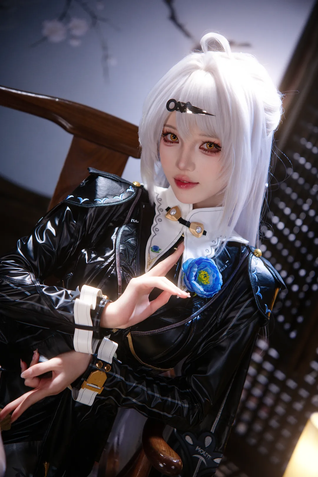 绝区零, 棚拍, 仪玄cos, 黑丝, cosplay摄影 - 第2张