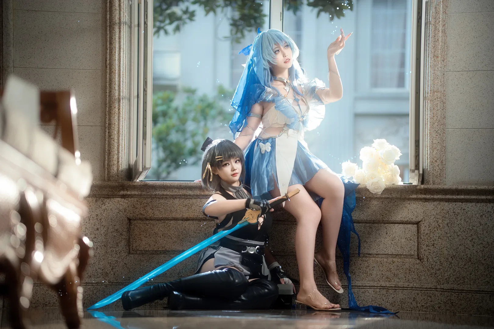 鸣潮, cosplay, cos正片, 守岸人cos, 漂泊者cos - 第5张