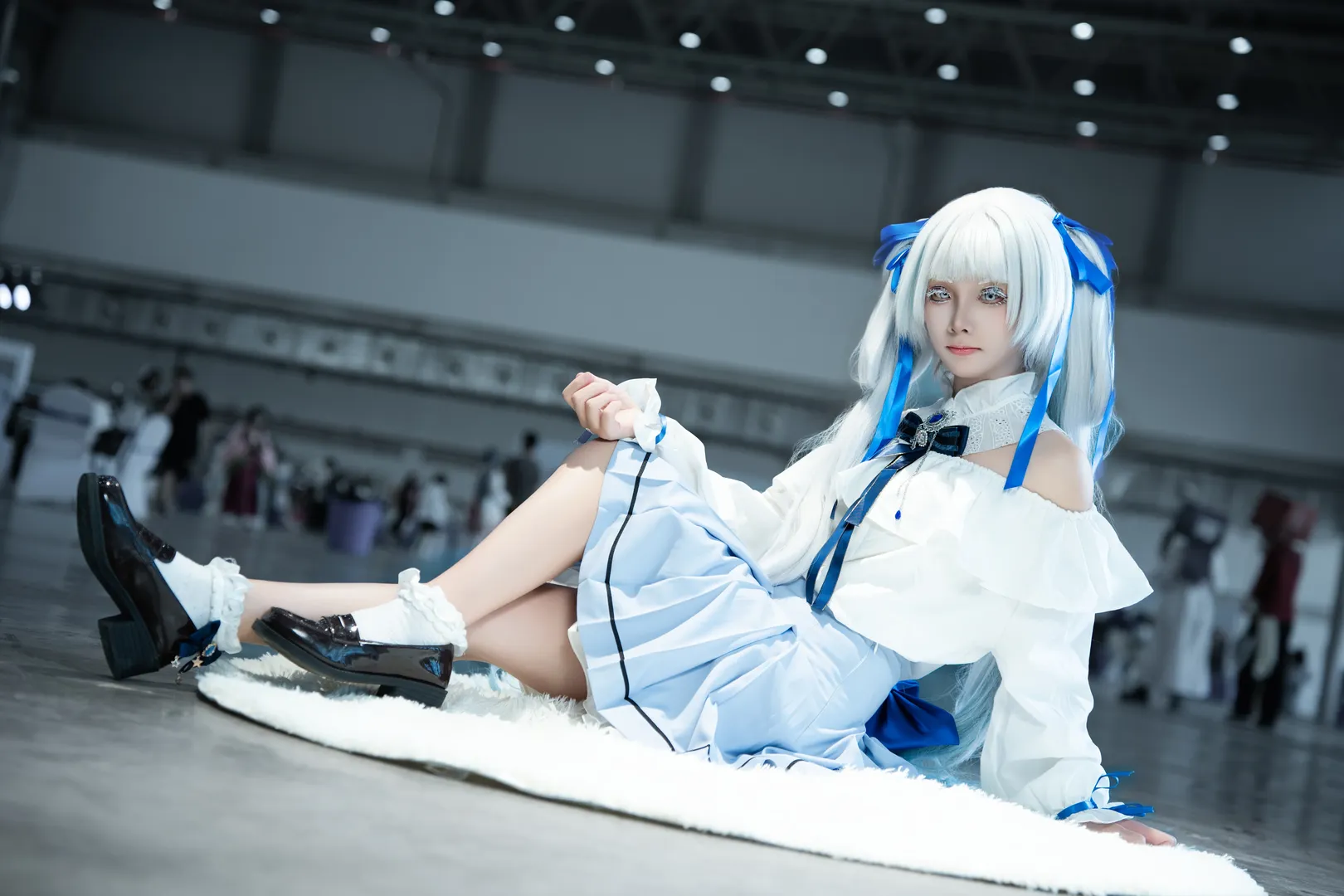 Wuthering Waves, Convention photos, Jinhsi cosplay, Cosplay photography, Anime-style outfit - Image 5