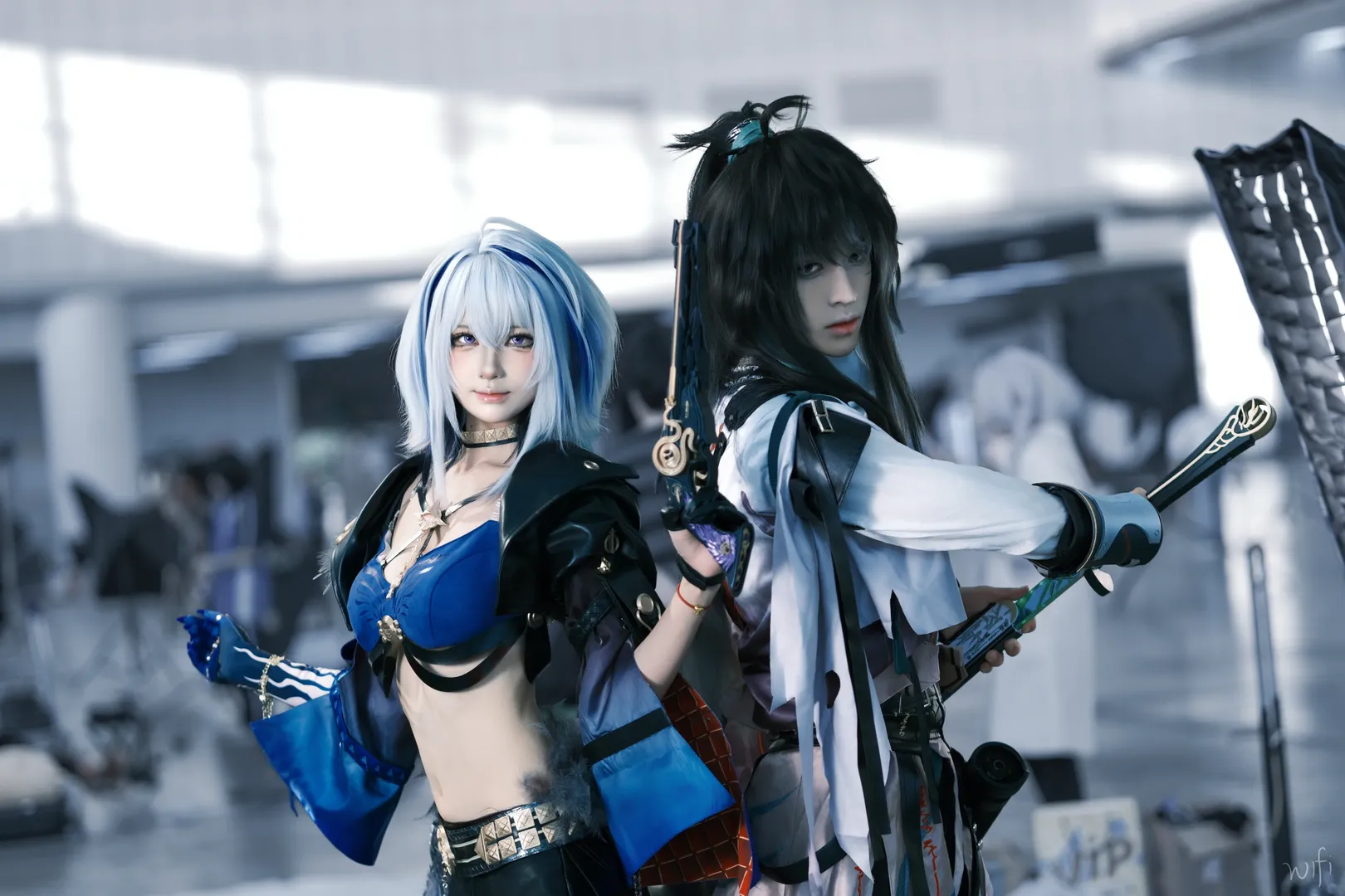 鳴潮, イベント写真, ガルブレーナコスプレ, コスプレ撮影, ストッキングコーデ - 1枚目