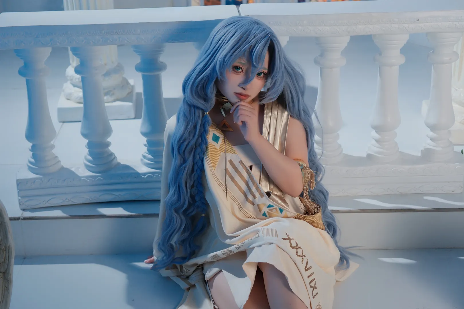 リバース:1999, 二次元コスプレ, コスプレ撮影, 青髪コスプレ, 37 コスプレ - 6枚目