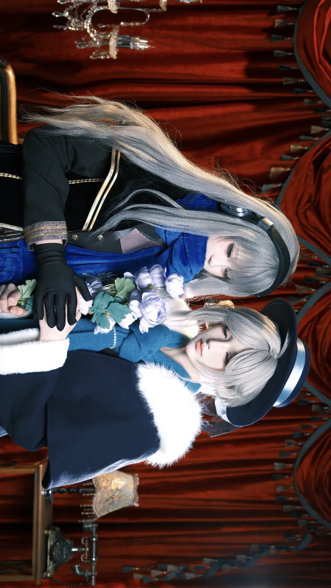 重返未来1999, 双人cos, 二次元cosplay, 复古风穿搭, 柏林以东维尔汀cos