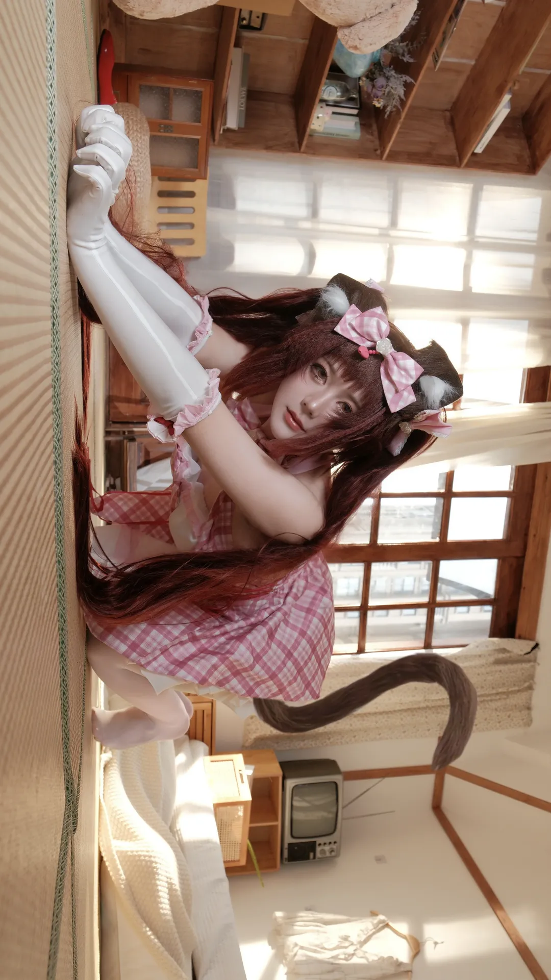 Anime cosplay, NEKOPARA, Catgirl cosplay, Chocola cosplay, Japanese cute style