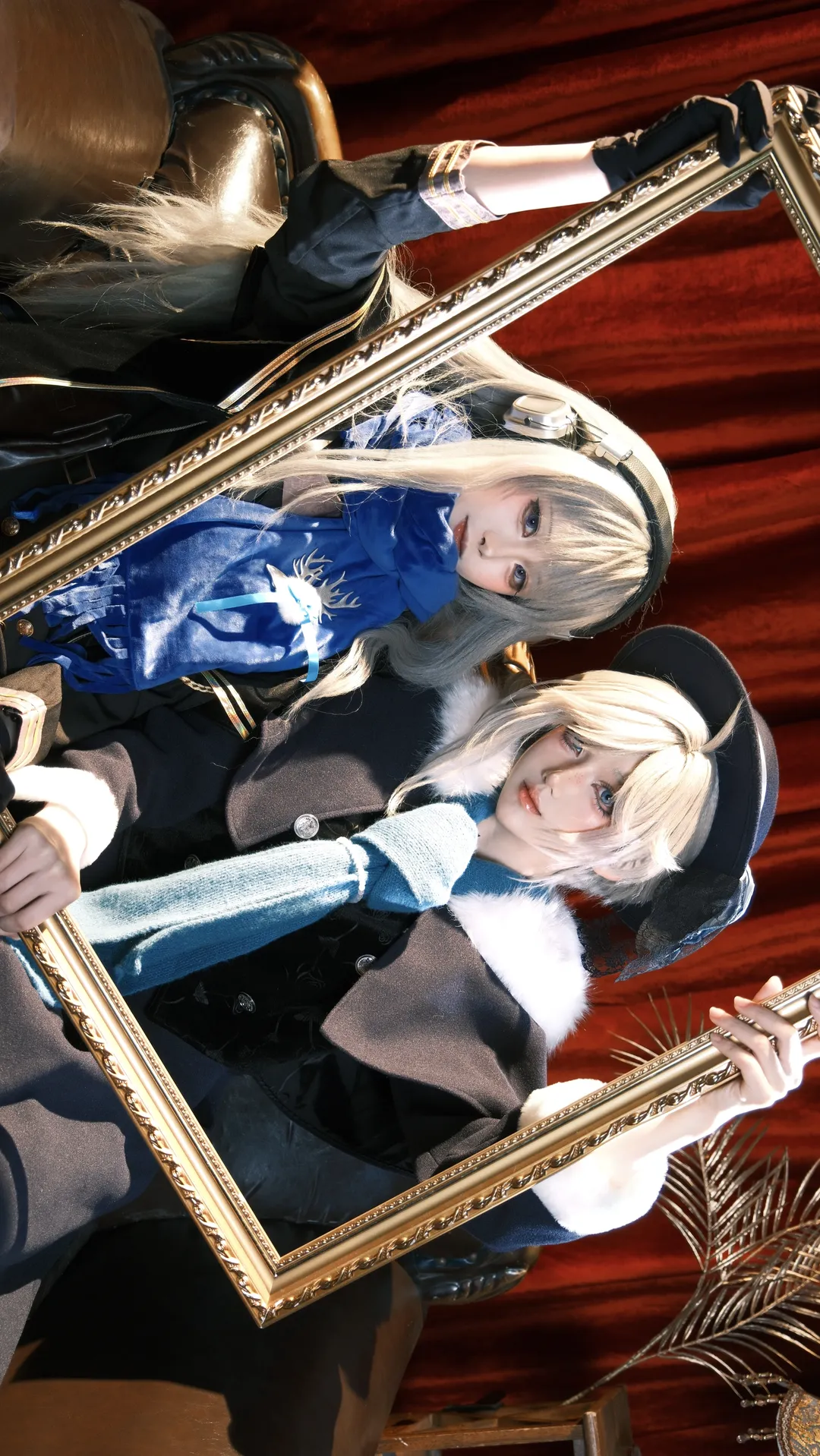 重返未来1999, 银发假发, 双人cosplay, 复古风人像, 柏林以东维尔汀cos