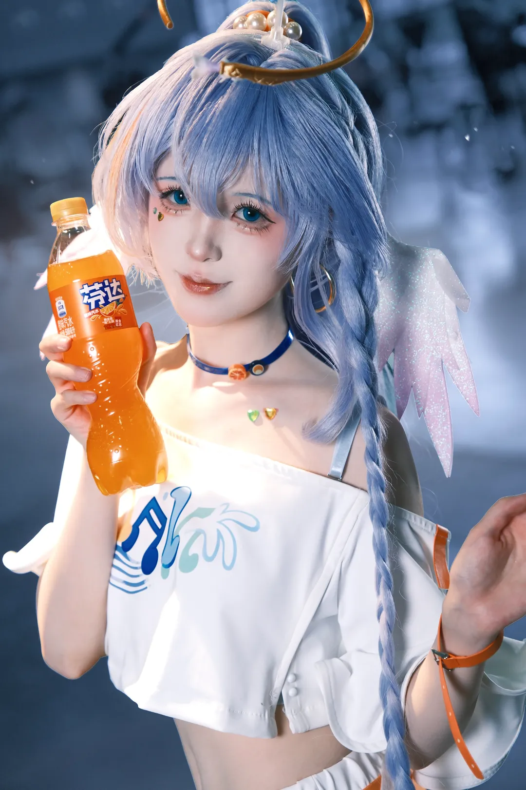 二次元, cosplay, 崩坏星穹铁道, 知更鸟cos, 夏日汽水 - 第1张