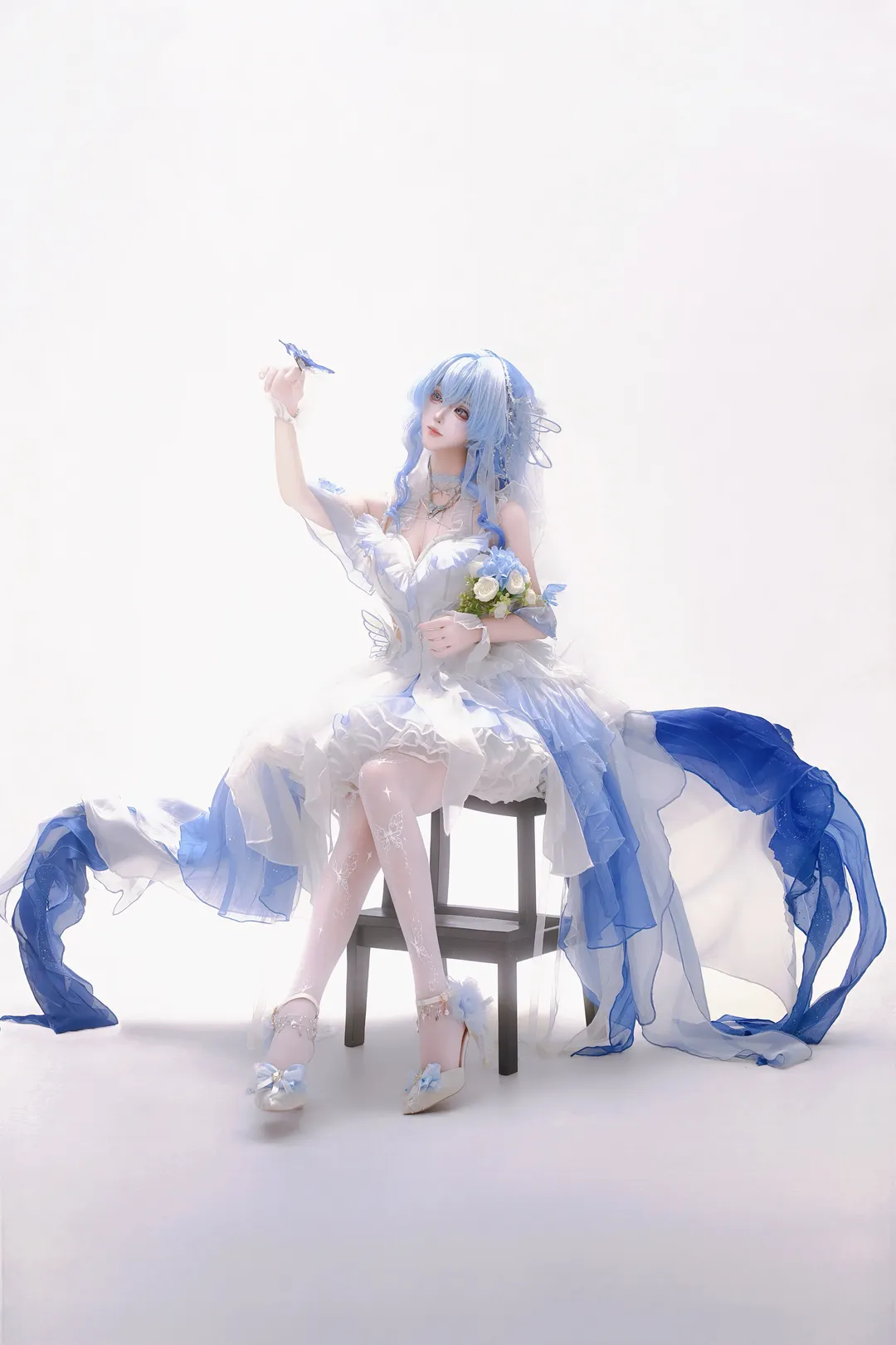 鳴潮, 原神, 弗洛洛cos, 黑絲穿搭, 洛恩cos - 第6張