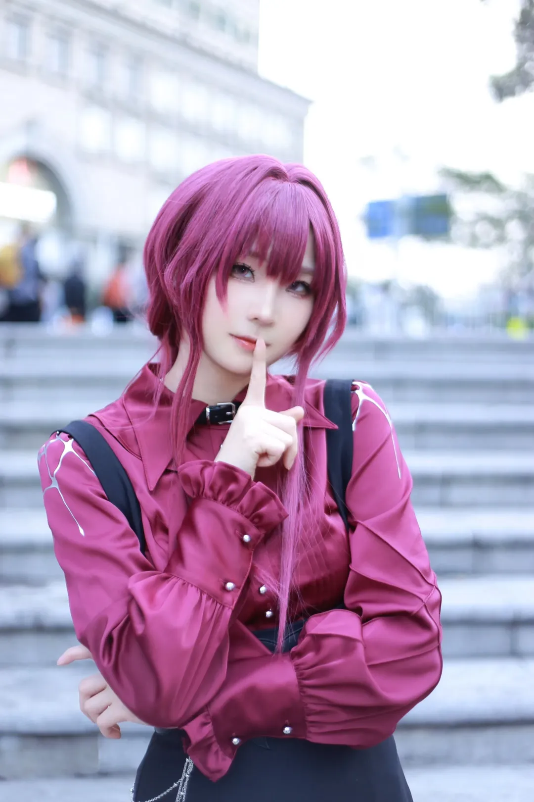 cosplay, 崩坏星穹铁道, 卡芙卡cos, 后期修图, 卡芙卡印象服