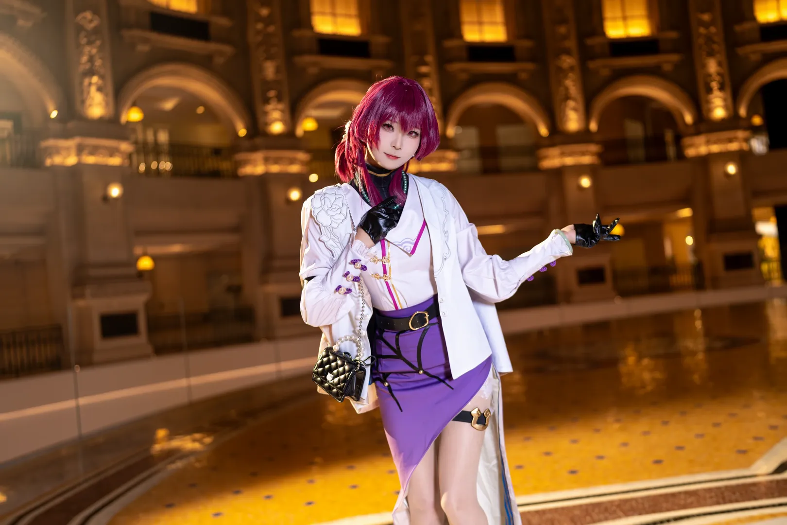 崩坏星穹铁道, 卡芙卡cos, 二次元日常, 罗浮宫摄影, 角色扮演穿搭 - 第3张
