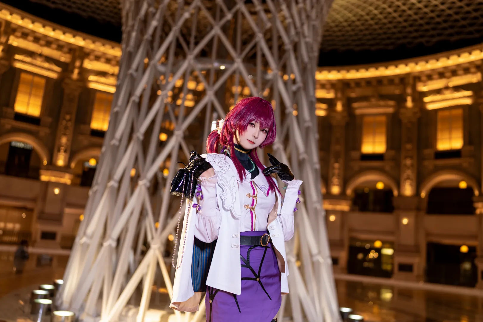 崩坏星穹铁道, 卡芙卡cos, 二次元日常, 罗浮宫摄影, 角色扮演穿搭 - 第6张