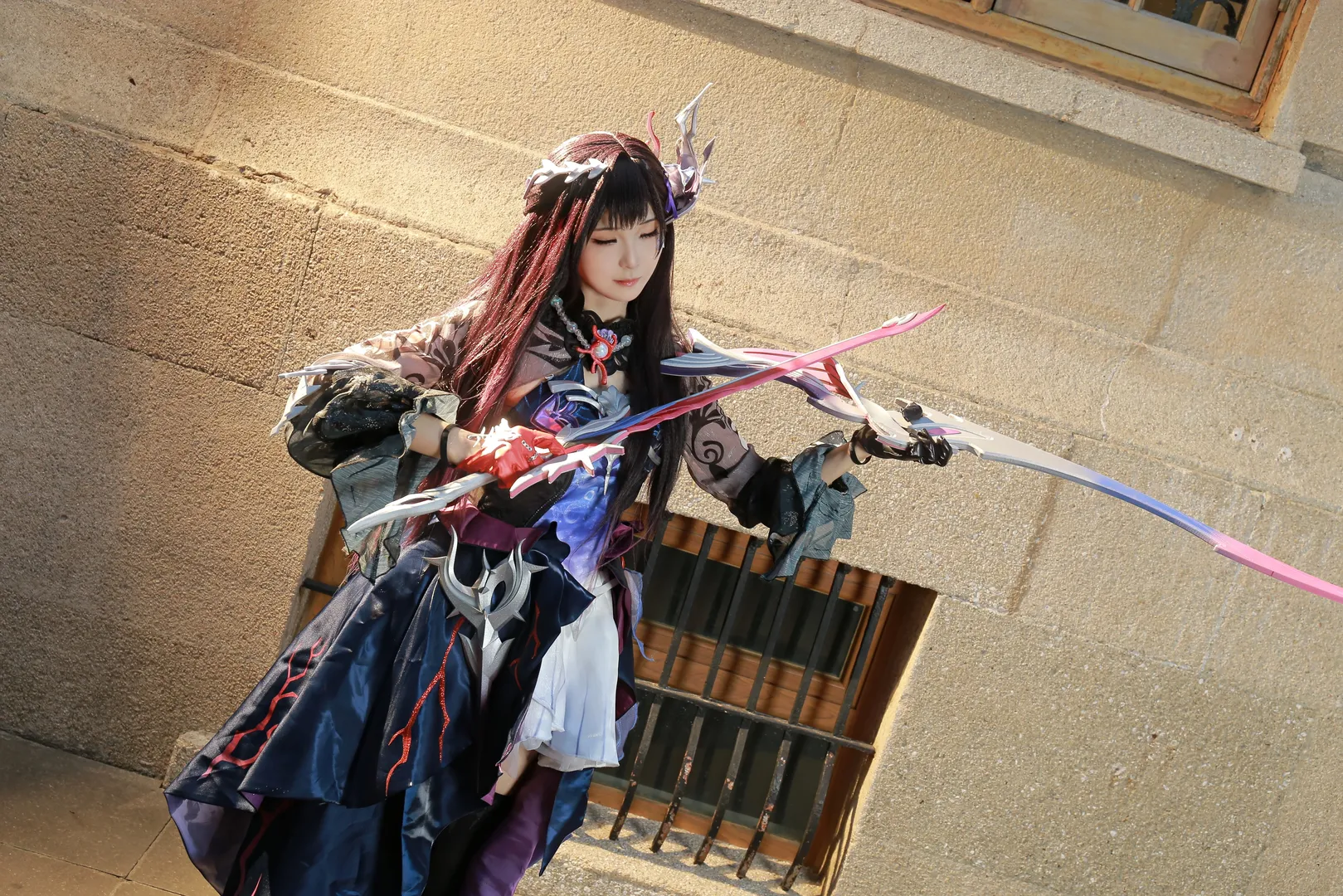 角色扮演, 崩坏星穹铁道, 海瑟音cos, 外景摄影, cosplay穿搭 - 第3张