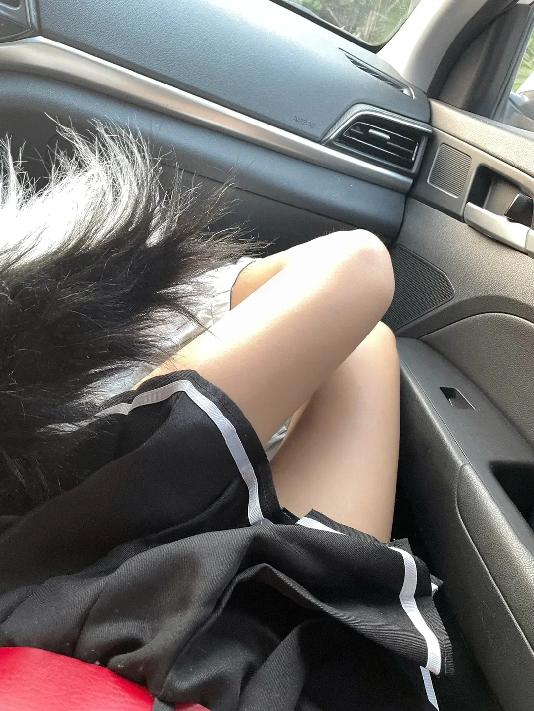 碧藍航線cos, cosplay日常, 二次元穿搭, 車內攝影, 黑色運動風