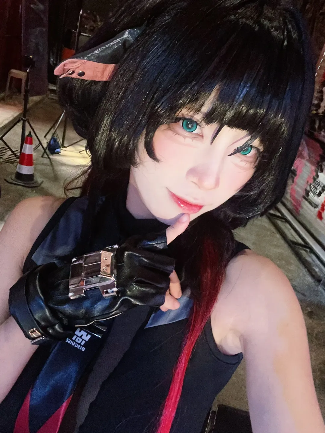 二次元, 摄影棚, cosplay日常, 绝区零cos, 蓝瞳妆造