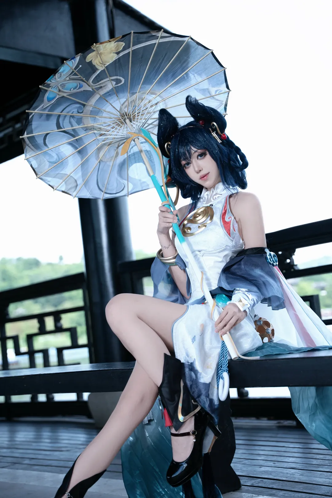 王者荣耀, 公孙离cos, cosplay摄影, 离恨烟, 国风Cosplay - 第1张