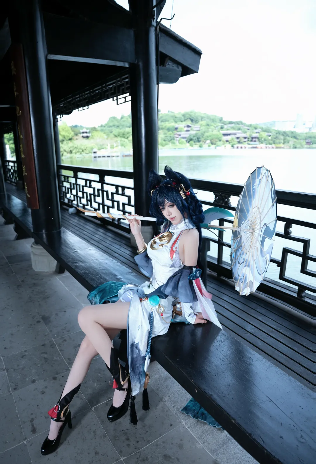 王者荣耀, 公孙离cos, cosplay摄影, 离恨烟, 国风Cosplay - 第3张