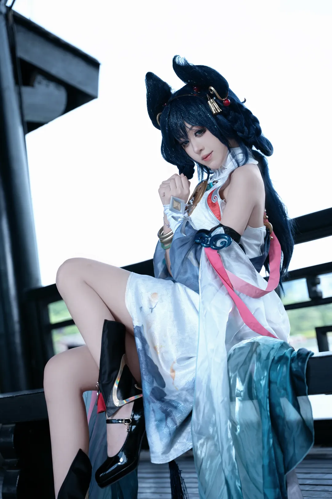 王者荣耀, 公孙离cos, cosplay摄影, 离恨烟, 国风Cosplay - 第4张