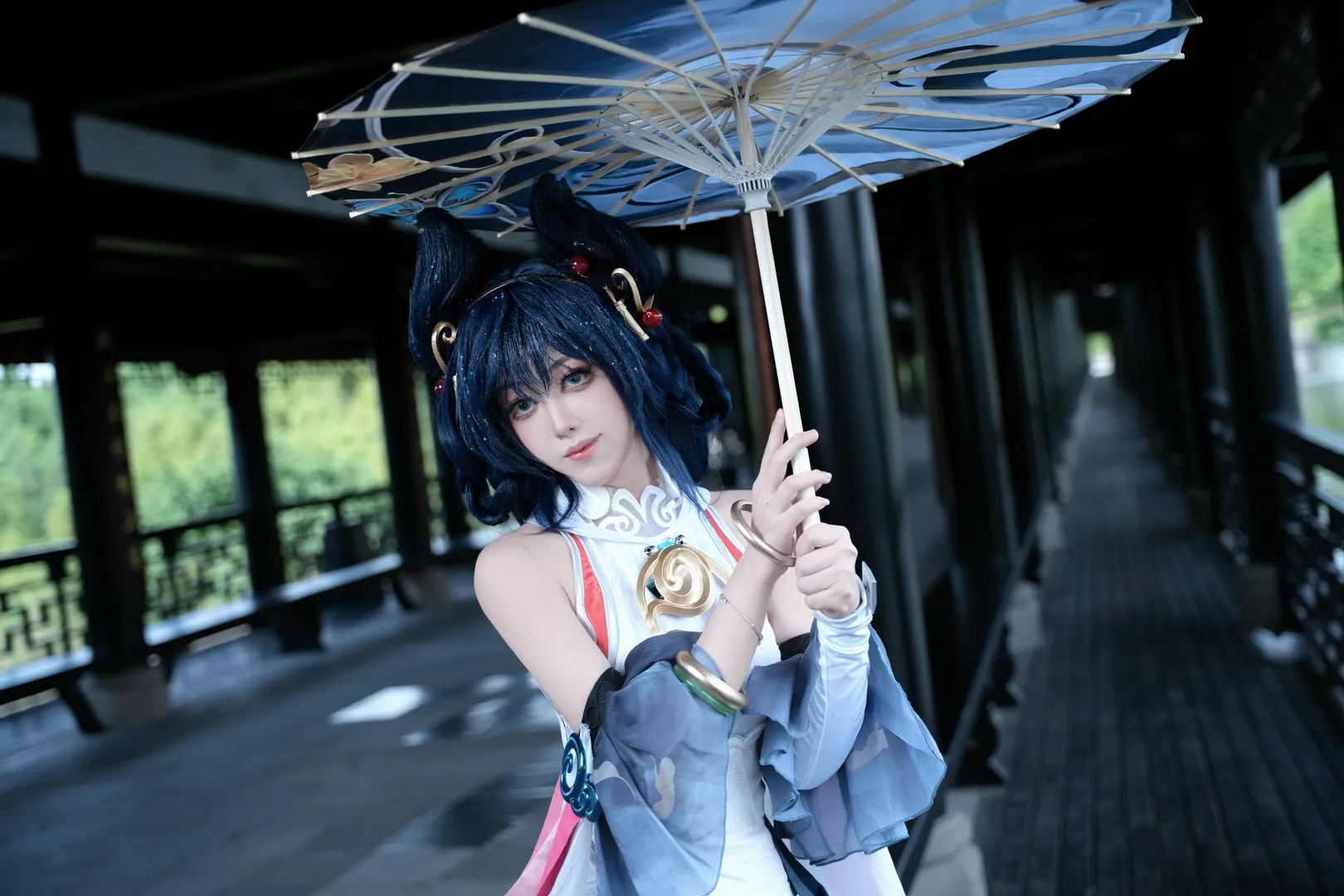 王者荣耀, 公孙离cos, cosplay摄影, 离恨烟, 国风Cosplay - 第5张
