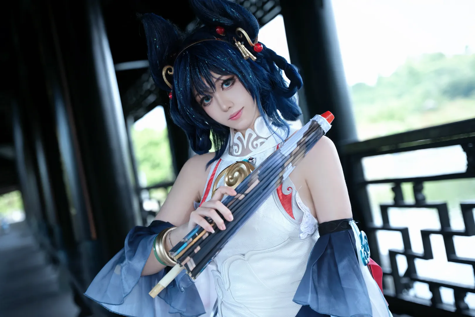 王者荣耀, 公孙离cos, cosplay摄影, 离恨烟, 国风Cosplay - 第7张