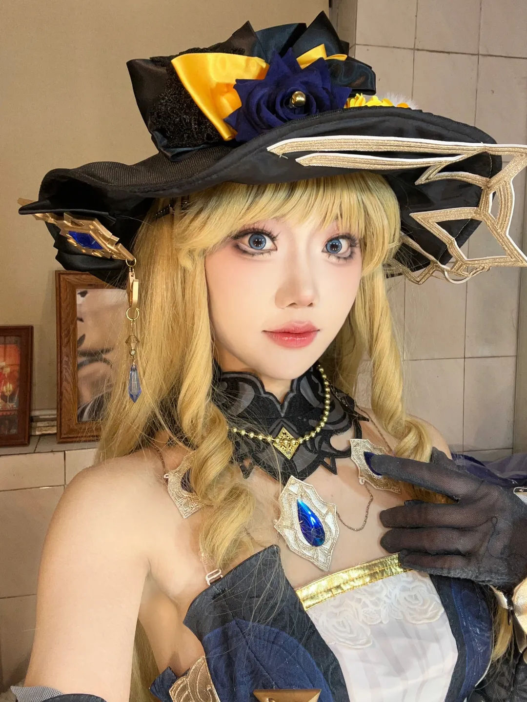 原神, cosplay, 漫展摄影, 娜维娅cos, 二次元自拍
