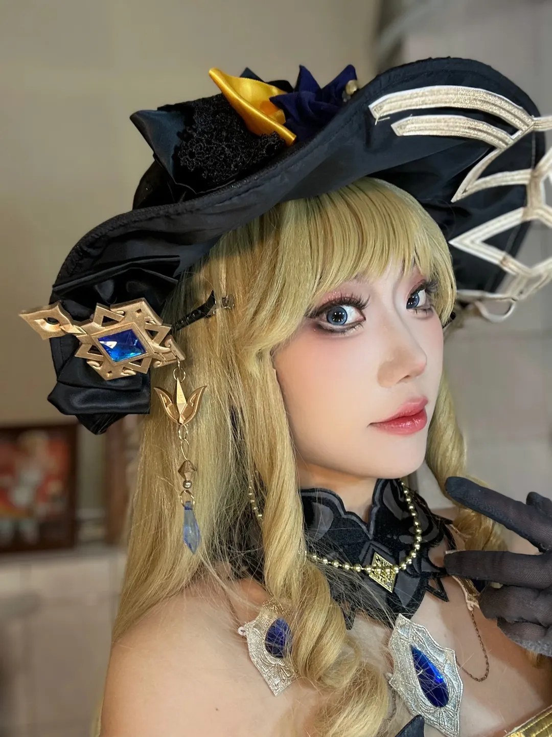 原神, cosplay, 漫展摄影, 娜维娅cos, 二次元自拍 - 第4张