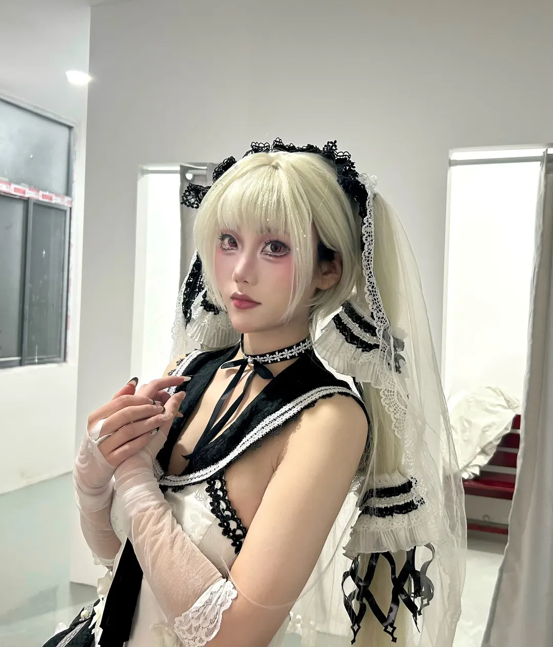 cosplay, 碧蓝航线, 可畏cos, 二次元美少女, 哥特风装扮 - 第2张