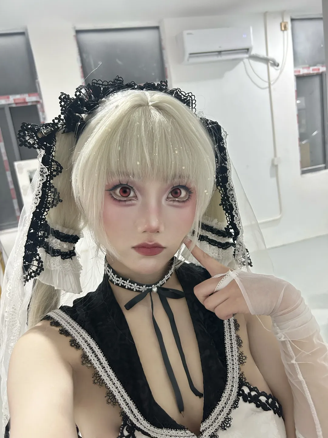 cosplay, 碧蓝航线, 可畏cos, 二次元美少女, 哥特风装扮