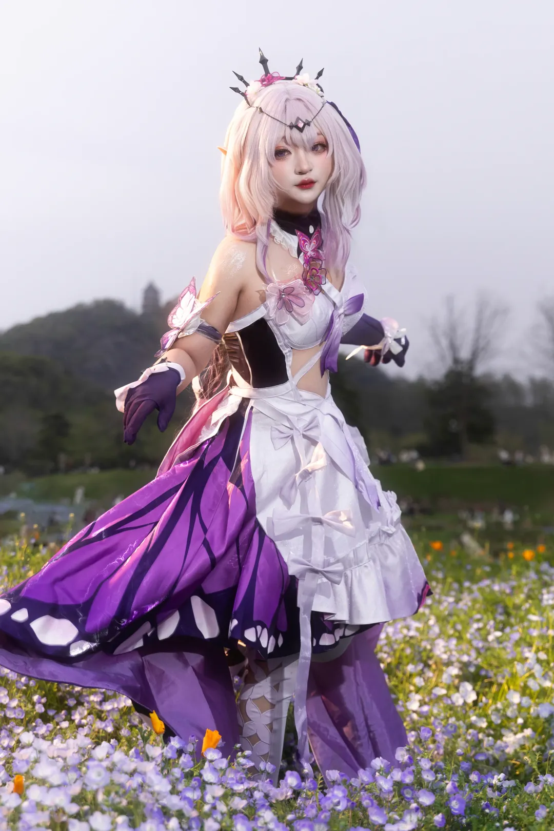 崩壊：スターレイル, 花畑の撮影, キャストリス コスプレ, 崩壊：スターレイル コスプレ, コスプレシェア