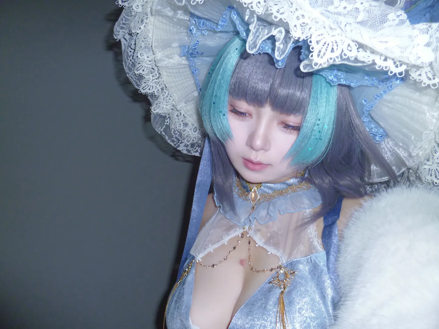 柴郡cos, 碧蓝航线, cosplay试衣, 梦幻蕾丝, 还原度穿搭 - 第1张