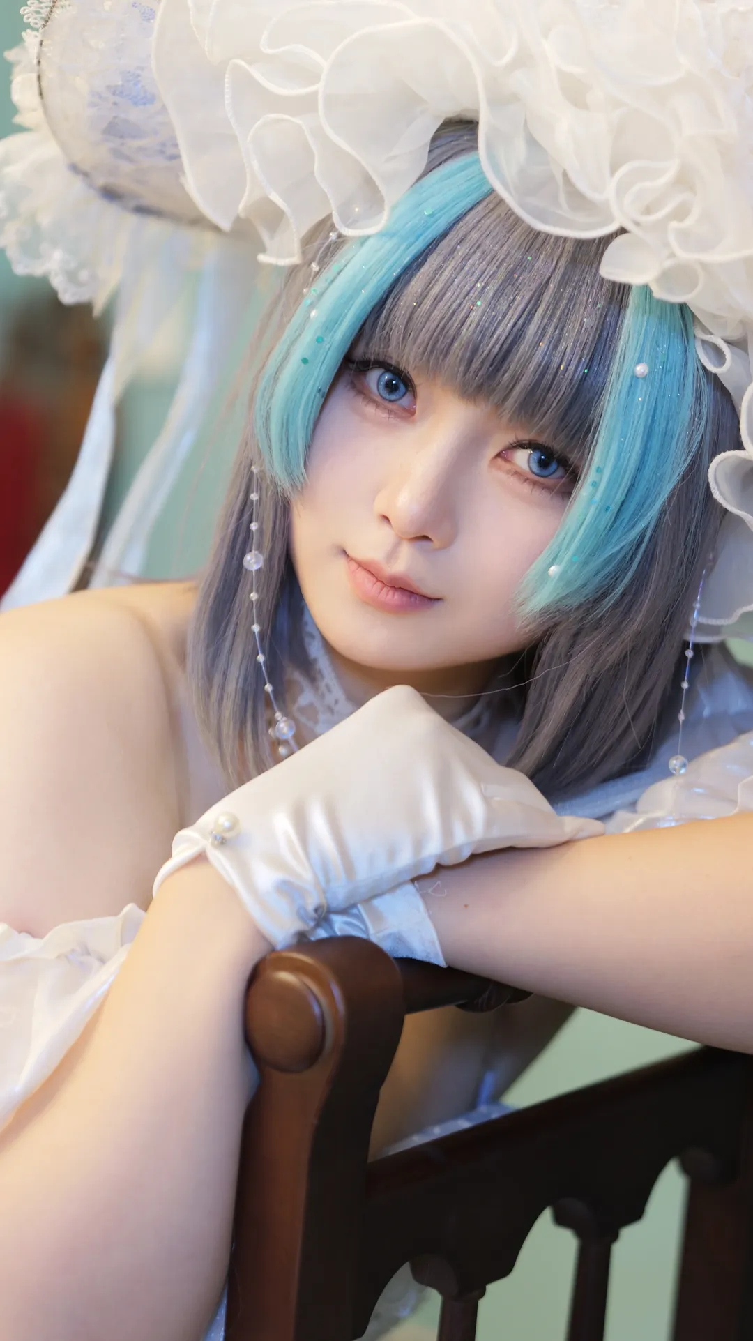 チェシャー コスプレ, アズールレーン, 花嫁コスプレ, コスプレ撮影, アズールレーン チェシャー - 6枚目