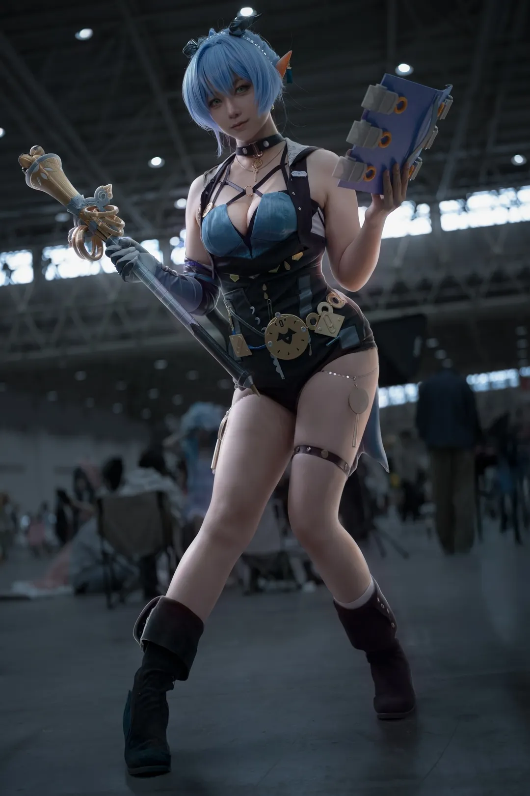 绝区零, 漫展场照, 二次元cosplay, 卢西娅cos, 服装道具分享