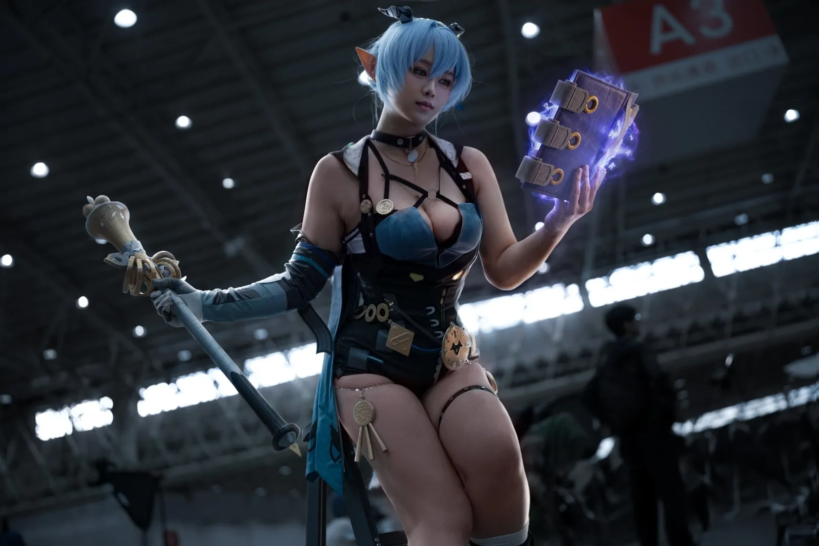 绝区零, 漫展场照, 二次元cosplay, 卢西娅cos, 服装道具分享 - 第4张
