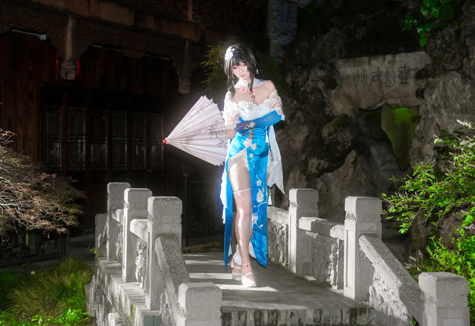 古风摄影, 崩坏星穹铁道, 阮梅cos, 夜景人像, 国风cosplay - 第2张
