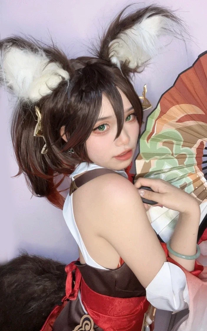 cosplay, Honkai: Star Rail, Tingyun cosplay, Traditional Chinese style cosplay, Animal girl cosplay