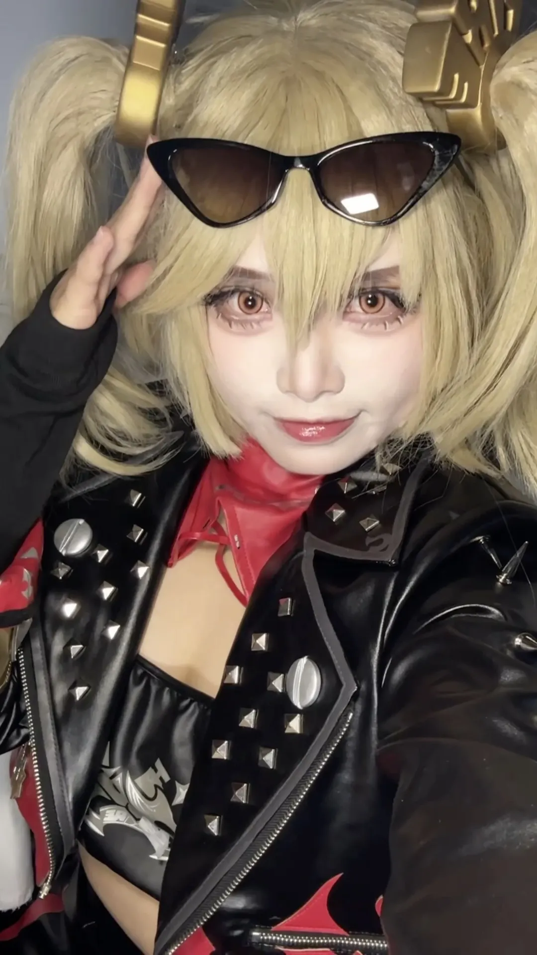 绝区零, cosplay, 柏妮思cos, 朋克风穿搭, 试妆日常