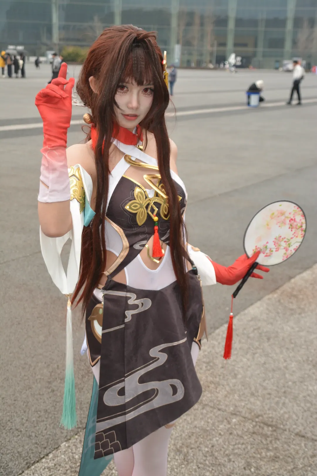 崩壊：スターレイル, 霊砂 コスプレ, コスプレ写真のシェア, ドリームランド・アニメコンベンション, ストッキングフェチ - 1枚目