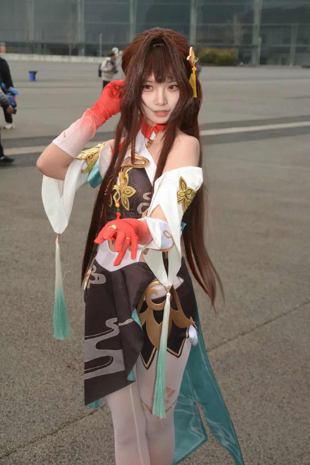 崩壊：スターレイル, 霊砂 コスプレ, コスプレ写真のシェア, ドリームランド・アニメコンベンション, ストッキングフェチ - 3枚目